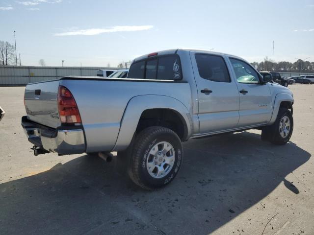 3TMJU62N98M055544 - 2008 TOYOTA TACOMA DOUBLE CAB PRERUNNER SILVER photo 3