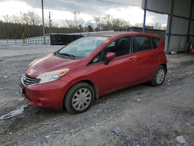 3N1CE2CP7FL394162 - 2015 NISSAN VERSA NOTE S RED photo 1