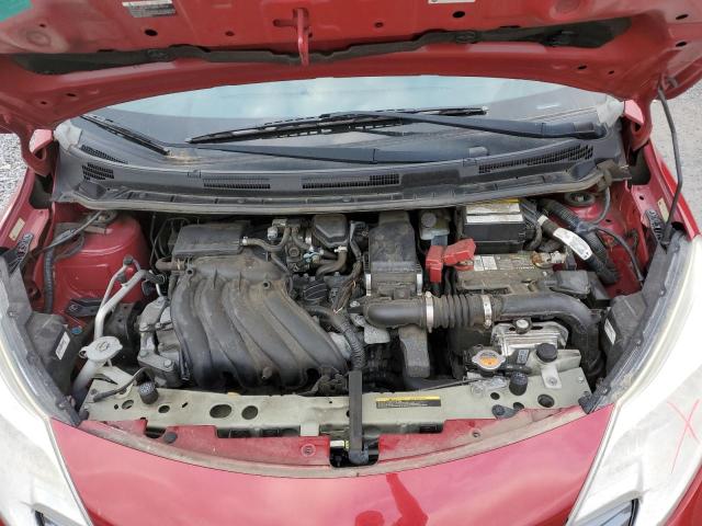 3N1CE2CP7FL394162 - 2015 NISSAN VERSA NOTE S RED photo 11