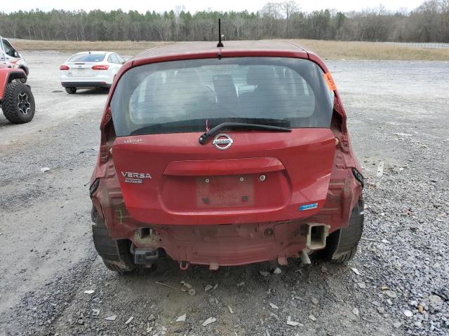 3N1CE2CP7FL394162 - 2015 NISSAN VERSA NOTE S RED photo 6