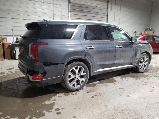 KM8R5DHE6NU443748 - 2022 HYUNDAI PALISADE LIMITED GRAY photo 3