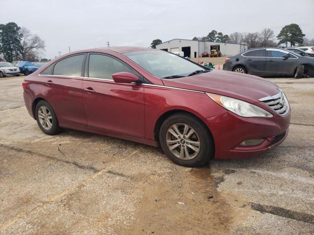 5NPEB4AC4DH611058 - 2013 HYUNDAI SONATA GLS BURGUNDY photo 4