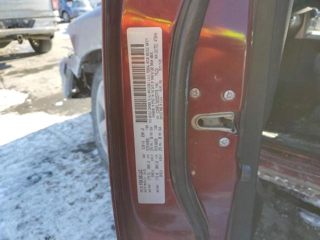 1C6RR7LT2KS557776 - 2019 RAM 1500 CLASS SLT 栗色 照片 13