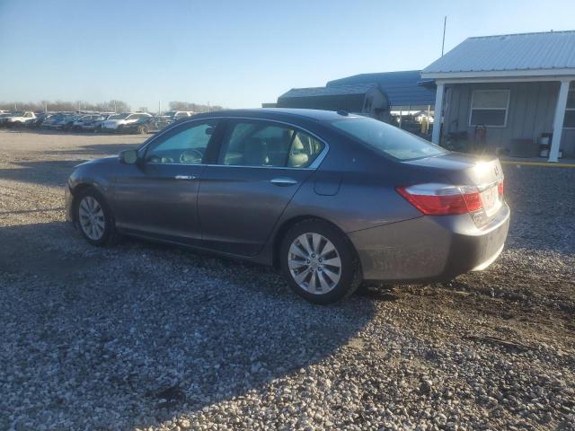 1HGCR2F82DA180661 - 2013 HONDA ACCORD EXL GRAY photo 2