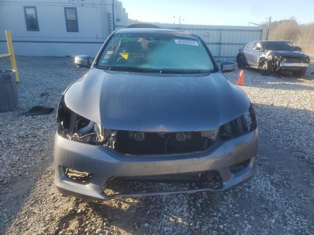 1HGCR2F82DA180661 - 2013 HONDA ACCORD EXL GRAY photo 5