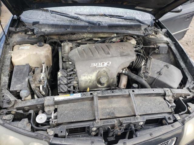 1G2HX54K6Y4289496 - 2000 PONTIAC BONNEVILLE SE BLACK photo 11