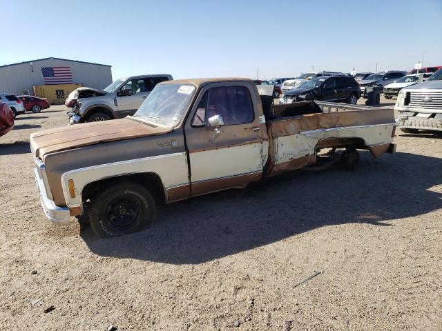 CCD14AS112831 - 1980 CHEVROLET SILVERADO BROWN photo 1