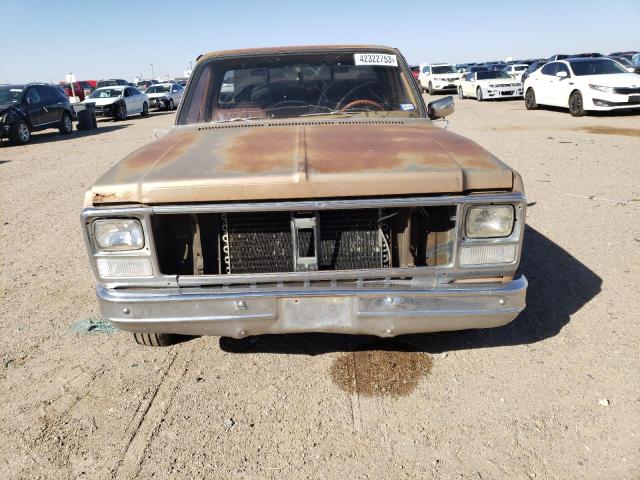 CCD14AS112831 - 1980 CHEVROLET SILVERADO BROWN photo 5