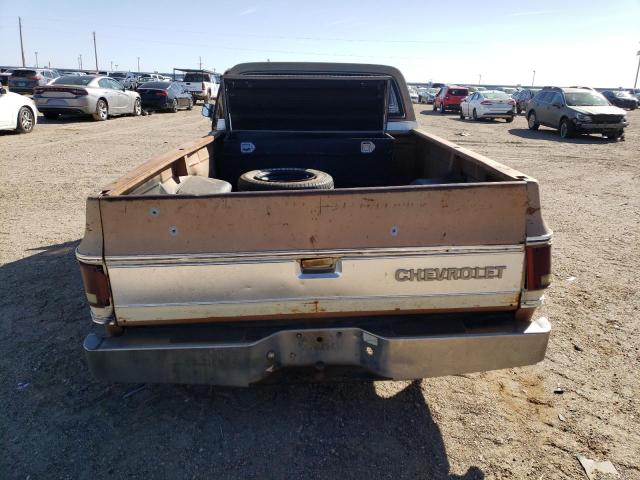 CCD14AS112831 - 1980 CHEVROLET SILVERADO BROWN photo 6