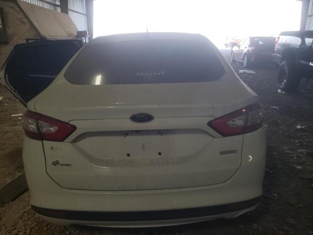 3FA6P0HD0GR226360 - 2016 FORD FUSION SE WHITE photo 6