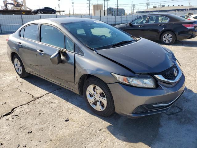 19XFB2F57DE208134 - 2013 HONDA CIVIC LX GRAY photo 4