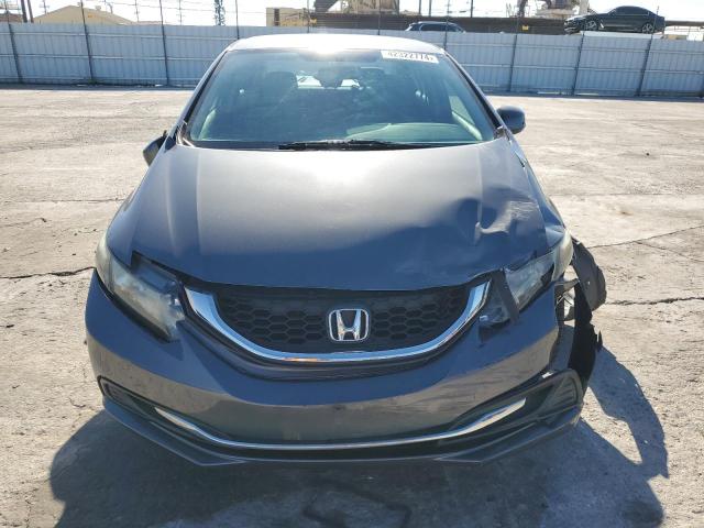 19XFB2F57DE208134 - 2013 HONDA CIVIC LX GRAY photo 5