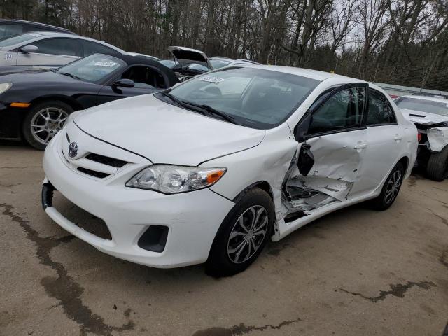 JTDBU4EE6B9132381 - 2011 TOYOTA COROLLA BASE WHITE photo 1