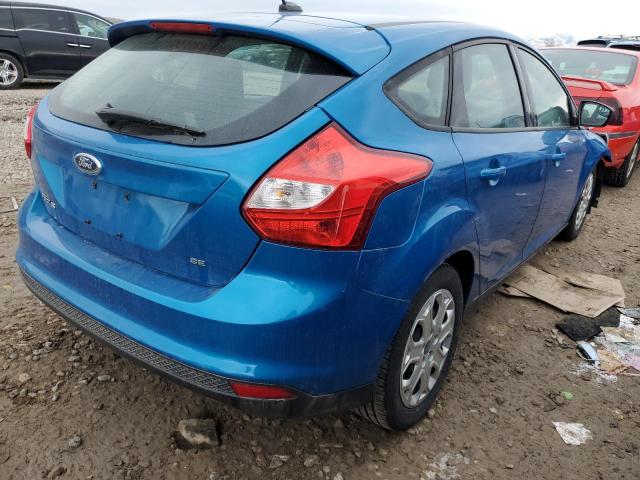 1FAHP3K26CL131201 - 2012 FORD FOCUS SE BLUE photo 3