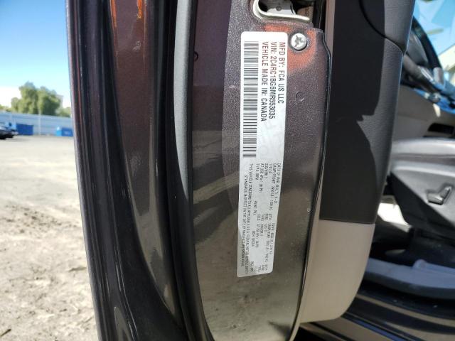 2C4RC1BG6MR553035 - 2021 CHRYSLER PACIFICA TOURING L GRAY photo 13