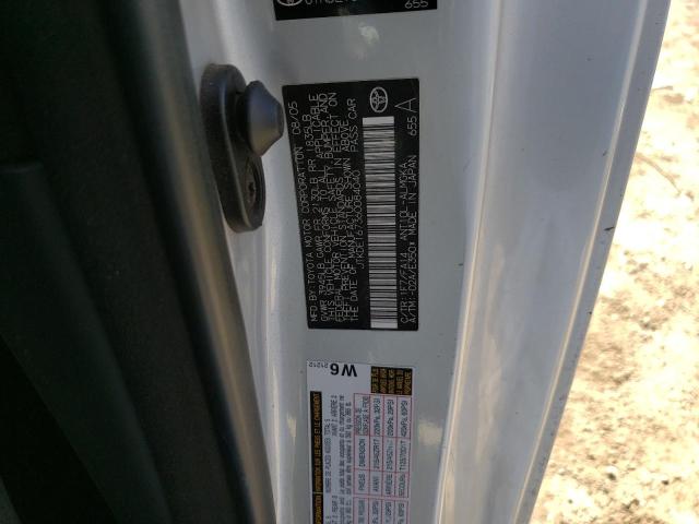 JTKDE167360084040 - 2006 TOYOTA SCION TC ვერცხლისფერი ფოტო 12