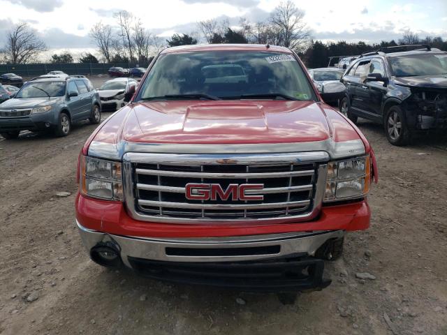 1GTR2VE36BZ187597 - 2011 GMC SIERRA K1500 SLE RED photo 5