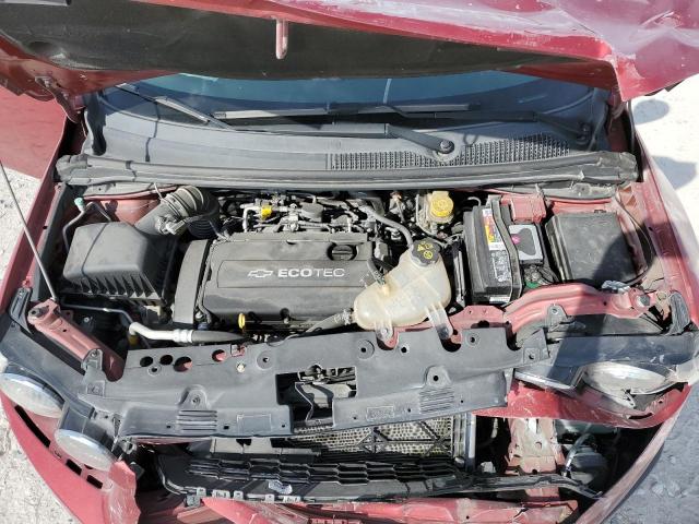 1G1JA5SH0C4145904 - 2012 CHEVROLET SONIC LS 红色 照片 11