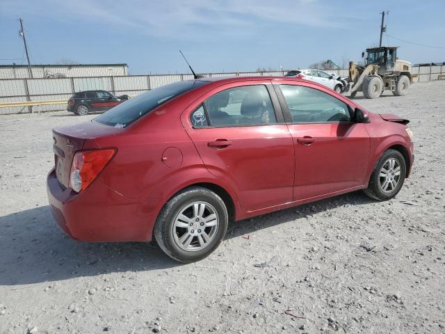 1G1JA5SH0C4145904 - 2012 CHEVROLET SONIC LS 红色 照片 3