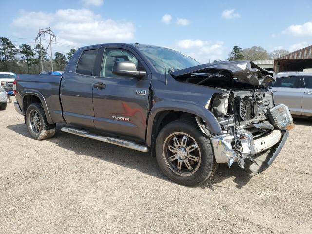 5TFUW5F14EX412644 - 2014 TOYOTA TUNDRA DOUBLE CAB SR/SR5 GRAY photo 4