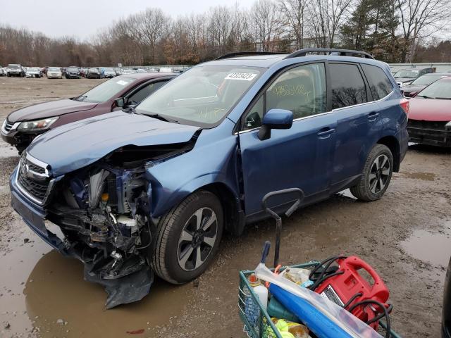 JF2SJARC5HH541973 - 2017 SUBARU FORESTER 2.5I LIMITED BLUE photo 1