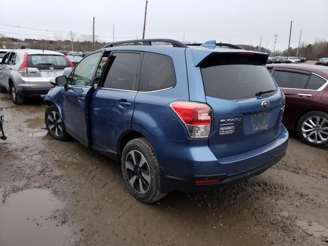 JF2SJARC5HH541973 - 2017 SUBARU FORESTER 2.5I LIMITED BLUE photo 2