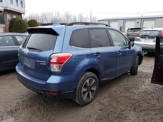 JF2SJARC5HH541973 - 2017 SUBARU FORESTER 2.5I LIMITED BLUE photo 3