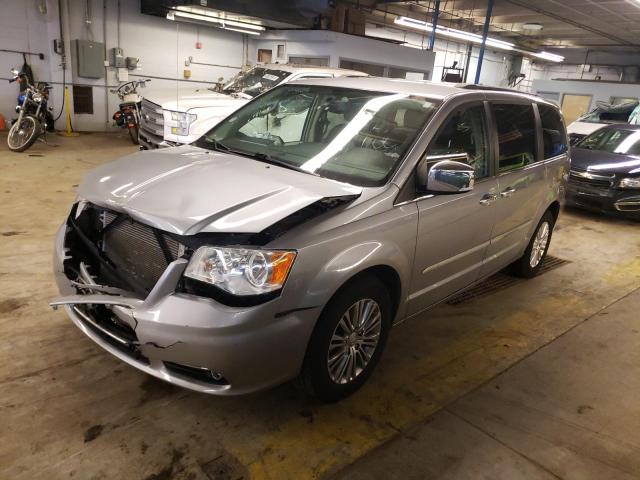 2C4RC1CG7ER464641 - 2014 CHRYSLER TOWN & COU TOURING L GRAY photo 1