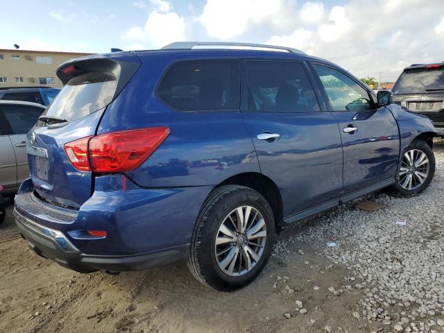 5N1DR2MN9KC636230 - 2019 NISSAN PATHFINDER S BLUE photo 3