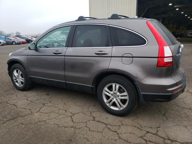 5J6RE4H79AL077350 - 2010 HONDA CR-V EXL GRAY photo 2