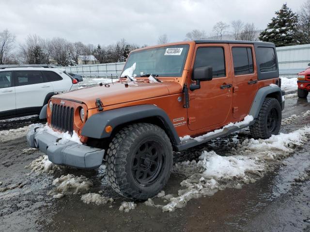 1J4BA3H14BL525594 - 2011 JEEP WRANGLER U SPORT ORANGE photo 1