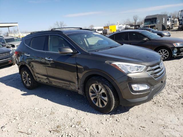 5XYZUDLBXEG155186 - 2014 HYUNDAI SANTA FE S CHARCOAL photo 4