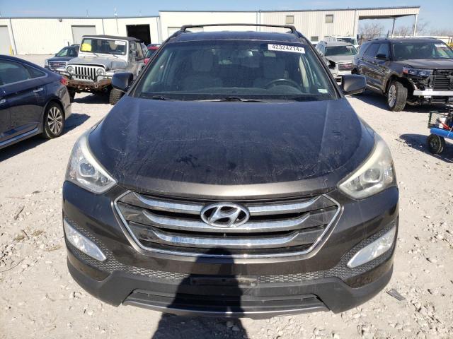 5XYZUDLBXEG155186 - 2014 HYUNDAI SANTA FE S CHARCOAL photo 5