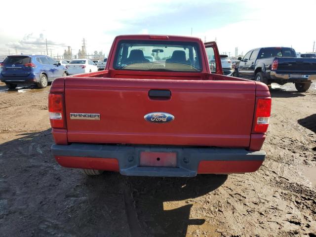 1FTYR44U38PA79423 - 2008 FORD RANGER SUPER CAB RED photo 6