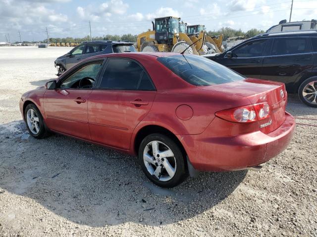 1YVFP80C355M59865 - 2005 MAZDA 6 I RED photo 2