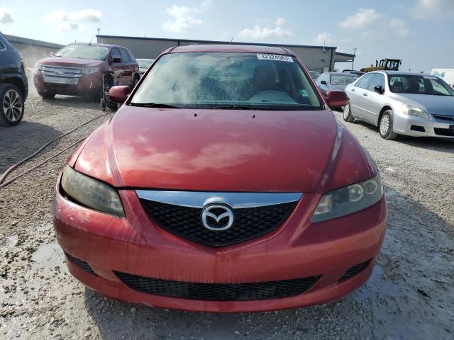 1YVFP80C355M59865 - 2005 MAZDA 6 I RED photo 5