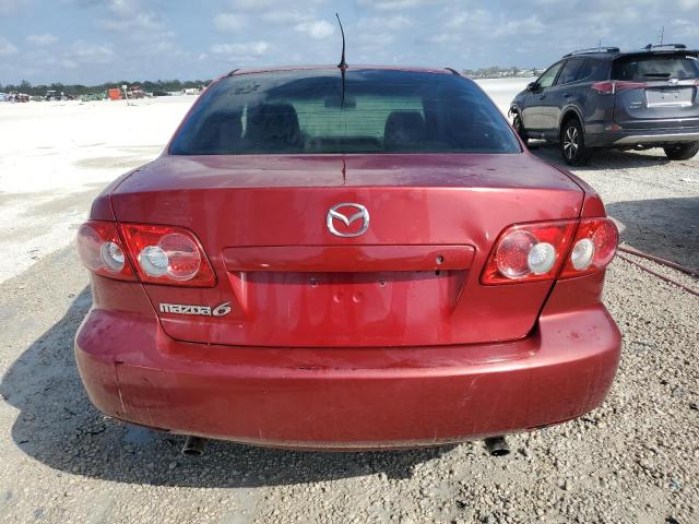 1YVFP80C355M59865 - 2005 MAZDA 6 I RED photo 6