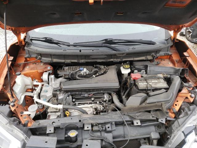 JN8AT2MT3HW394893 - 2017 NISSAN ROGUE S ORANGE photo 12