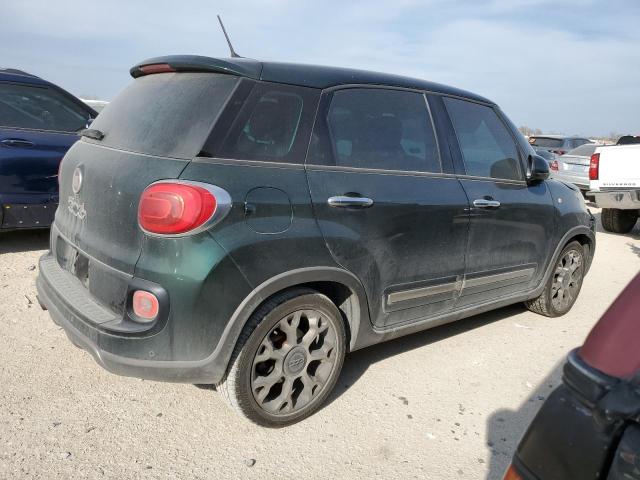 ZFBCFADH4EZ013227 - 2014 FIAT 500L TREKKING GREEN photo 3