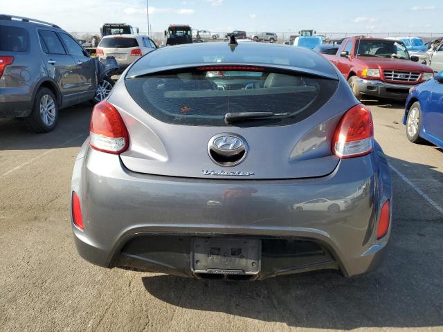 KMHTC6AD0CU062483 - 2012 HYUNDAI VELOSTER GRAY photo 6