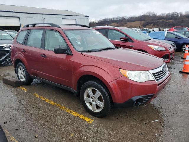 JF2SH6BC5AH768069 - 2010 SUBARU FORESTER XS Бордовий фото 4