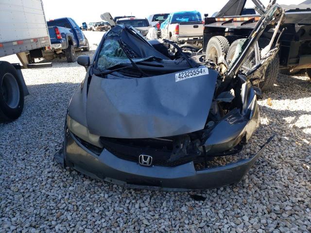 2HGFA16869H323733 - 2009 HONDA CIVIC EX GRAY photo 5