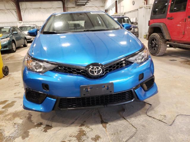 JTNKARJE2JJ553633 - 2018 TOYOTA COROLLA IM BLUE photo 5