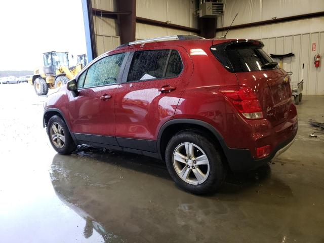 KL7CJLSM0NB559942 - 2022 CHEVROLET TRAX 1LT RED photo 2