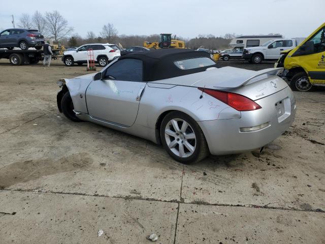 JN1AZ36D14T100024 - 2004 NISSAN 350Z ROADSTER SILVER photo 2