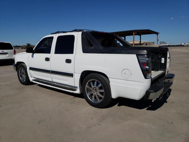 3GNEC12T04G121484 - 2004 CHEVROLET AVALANCHE C1500 WHITE photo 2