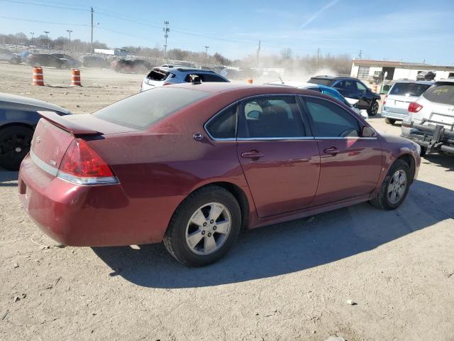 2G1WT57K691216421 - 2009 CHEVROLET IMPALA 1LT MAROON photo 3