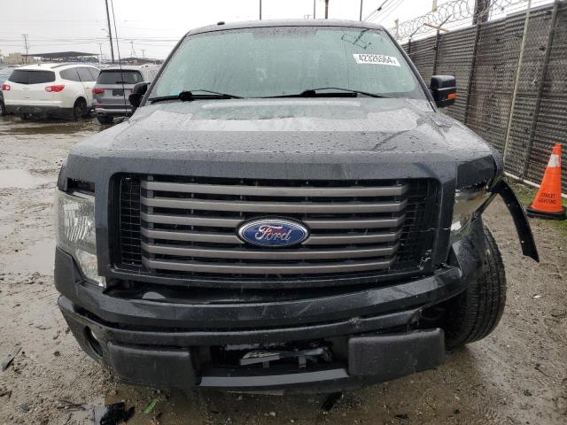 1FTFW1CF7CFA20519 - 2012 FORD F150 SUPERCREW BLACK photo 5