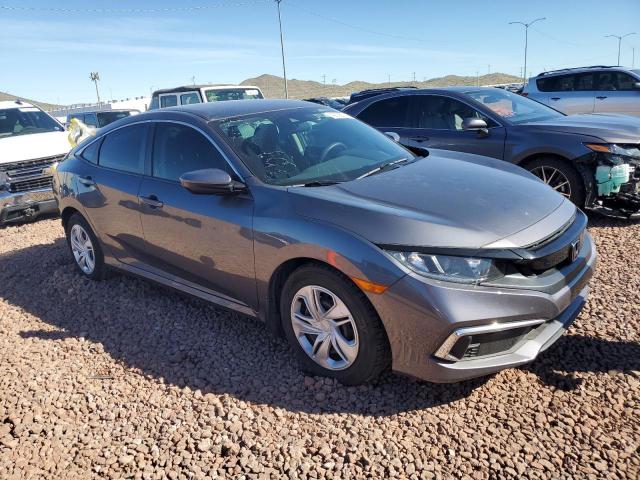 2HGFC2F61KH597927 - 2019 HONDA CIVIC LX GRAY photo 4