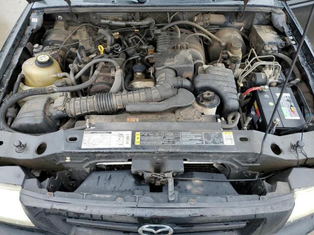 4F4YR12D62TM00975 - 2002 MAZDA B2300 BLACK photo 11